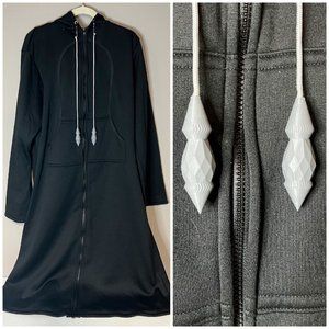 Kingdom Hearts Black Long Sweatshirt Coat Anime Cosplay Jacket